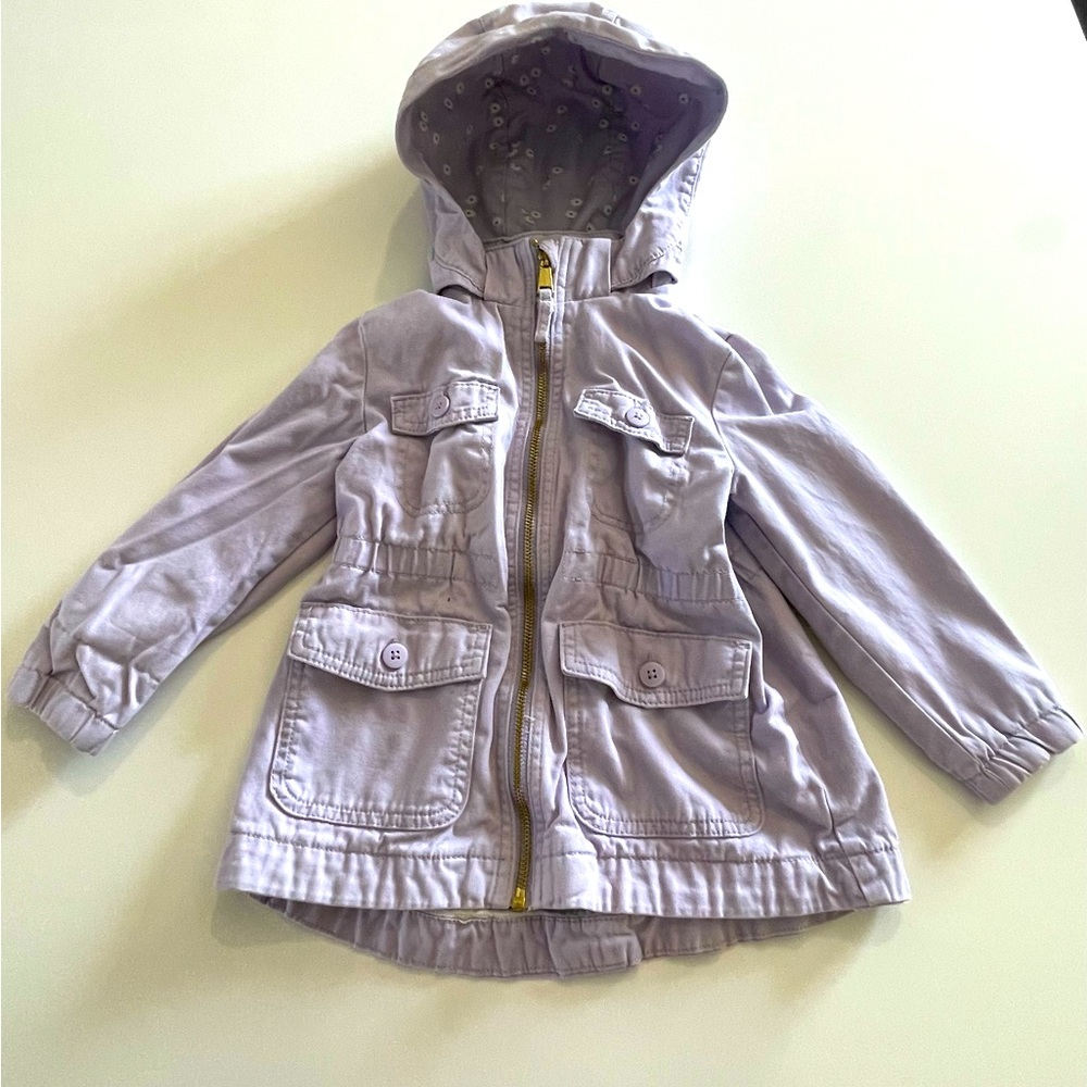 Cotton Twill Parka light purple